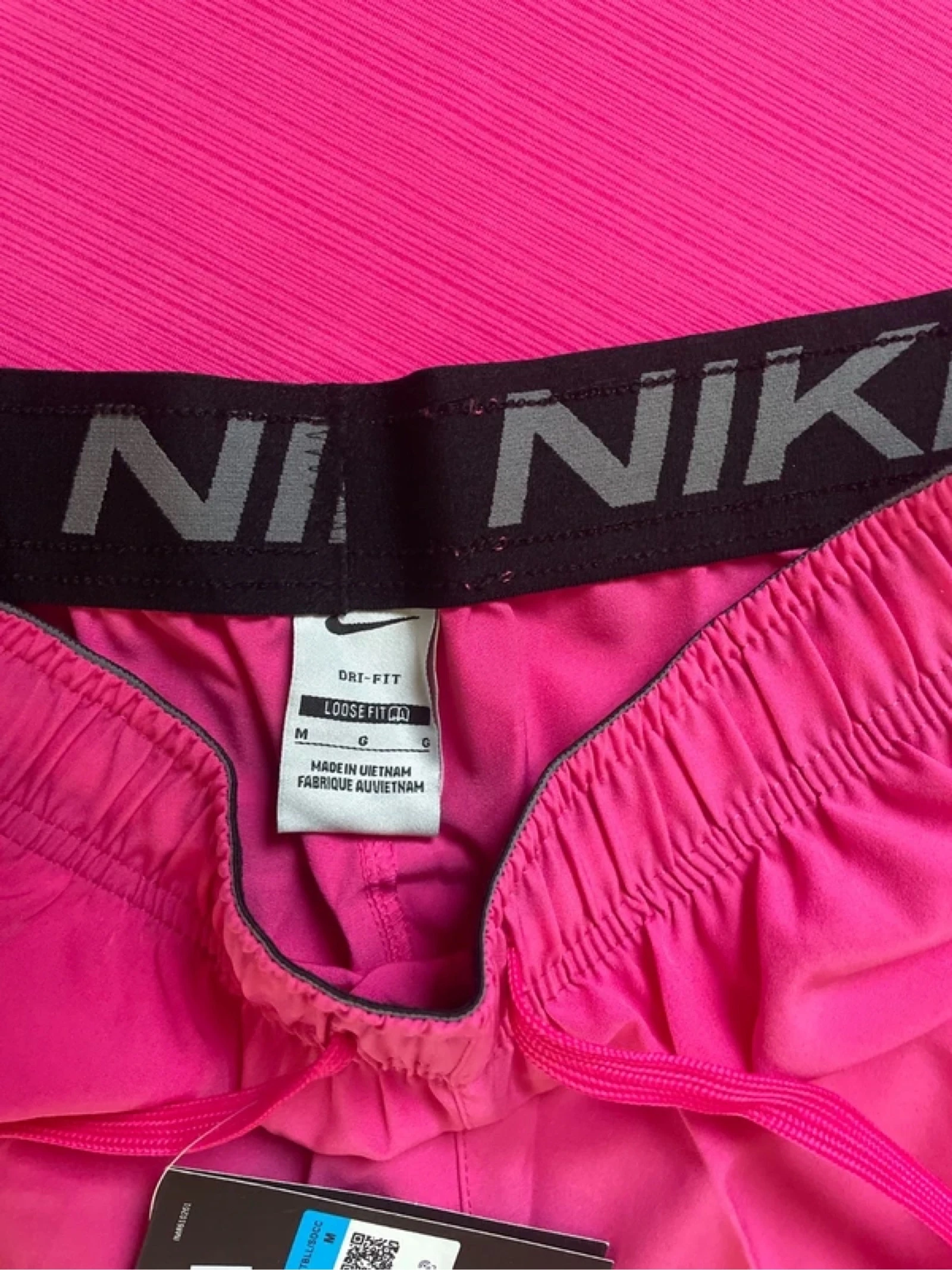 conjunto nike running miller rosa (camiseta + short) – photo 5